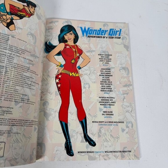 Wonder Girl Adventures of a Teen Titan Trade Paperback 2017 First Printing - Picture 4 of 10